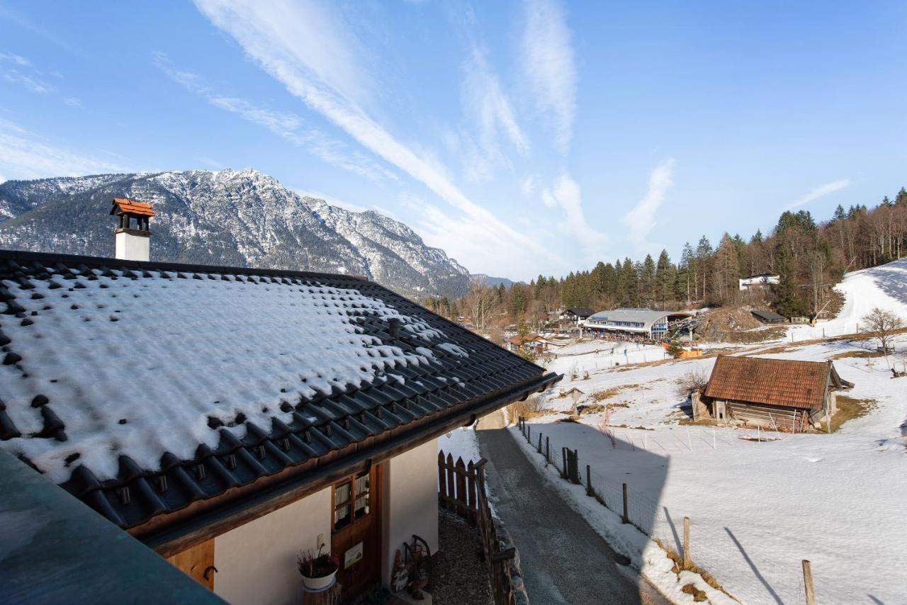 Ferienwohnung Riesserbaur 加爾米施-帕滕基興 外观 照片